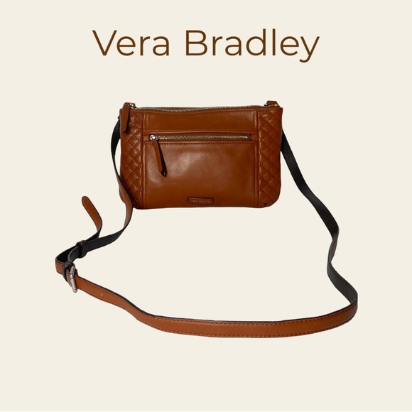 Vera Bradley Bags Vera Bradley Quilted Leather Crossbody Bag Poshmark